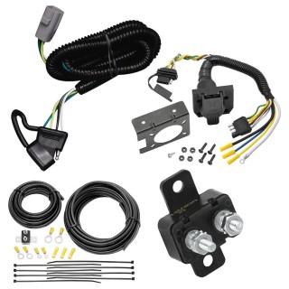 118246 85343 20506 7012A Tekonsha Trailer Hitch 7 Way RV Wiring Kit 01-02 Toyota Sequoia Plug Prong Pin Brake Control Ready 01 02 2001 2002 Trailer Hitch 7 Way RV Wiring Kit For 01-02 Toyota Sequoia Plug Prong Pin Brake Control Ready