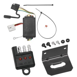 Trailer Wiring and Bracket w/ Light Tester For 04-07 Toyota Highlander Plug & Play 4-Flat Harness Trailer Wiring and Bracket w/ Light Tester For 04-07 Toyota Highlander Plug & Play 4-Flat Harness