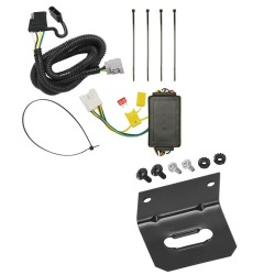 Trailer Wiring and Bracket For 10-22 Lexus RX350 RX450h without Factory Tow Package Plug & Play 4-Flat Harness Trailer Wiring and Bracket For 10-22 Lexus RX350 RX450h without Factory Tow Package Plug & Play 4-Flat Harness