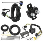 118259 85343 20506 7012A Tekonsha Trailer Hitch 7 Way RV Wiring Kit 10-16 Cadillax SRX w/Factory Tow PKG Plug Prong Pin Brake Control Ready 10 11 12 13 14 15 16 2010 2011 2012 2013 2014 2015 2016 Trailer Hitch 7 Way RV Wiring Kit For 10-16 Cadillax SRX w/Factory Tow PKG Plug Prong Pin Brake Control Ready