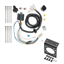 7-Way RV Trailer Wiring Harness w/ Mounting Bracket For 16-22 Honda Pilot All Styles 7-Way RV Trailer Wiring Harness w/ Mounting Bracket For 16-22 Honda Pilot All Styles