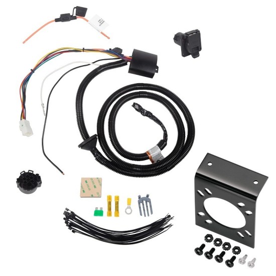 Tow Harness Wiring Package (7-Way) 7-Way Mounting Bracket 118290 20212 Tekonsha 7-Way RV Trailer Wiring Harness Mounting Bracket 19-22 Subaru Ascent All Styles 19 20 21 22 2019 2020 2021 2022 7-Way RV Trailer Wiring Harness w/ Mounting Bracket For 19-22 Subaru Ascent All Styles