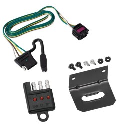 Trailer Wiring and Bracket w/ Light Tester For 20-23 Buick Encore GX 21-24 Chevrolet Trailblazer Plug & Play 4-Flat Harness Trailer Wiring and Bracket w/ Light Tester For 20-23 Buick Encore GX 21-24 Chevrolet Trailblazer Plug & Play 4-Flat Harness