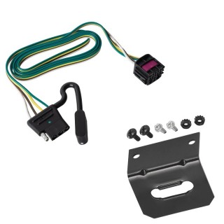 Plug and Play T-One Wiring Harness Connector 4-Flat Mounting Bracket Installation Instructions 118293 118144 Tekonsha Trailer Wiring and Bracket 20-23 Buick Encore GX 21-23 Chevrolet Trailblazer Plug Play 4-Flat Harness 20 2122 23 2020 2021 2022 2023 Trailer Wiring and Bracket For 20-23 Buick Encore GX 21-24 Chevrolet Trailblazer Plug & Play 4-Flat Harness