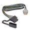 Trailer Wiring and Bracket w/ Light Tester For 22-23 Nissan Pathfinder 22 Infiniti QX60 Plug & Play 4-Flat Harness