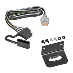 Trailer Wiring and Bracket For 22-24 Nissan Pathfinder Infiniti QX60 Plug & Play 4-Flat Harness Trailer Wiring and Bracket For 22-24 Nissan Pathfinder Infiniti QX60 Plug & Play 4-Flat Harness
