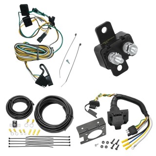 118338 85343 20506 7012A Tekonsha Trailer Hitch 7 Way RV Wiring Kit 87-95 Chevy GMC G10 G20 G30 G1500 G2500 G3500 Van Plug Prong Pin Brake Control Ready 87 88 89 90 91 92 93 94 95 1987 1988 1989 1990 1991 1992 1993 1994 1995 Trailer Hitch 7 Way RV Wiring Kit For 87-95 Chevy GMC G10 G20 G30 G1500 G2500 G3500 Van Plug Prong Pin Brake Control Ready