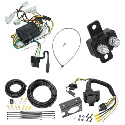Trailer Hitch 7 Way RV Wiring Kit For 96-02 Toyota 4Runner Plug Prong Pin Brake Control Ready Trailer Hitch 7 Way RV Wiring Kit For 96-02 Toyota 4Runner Plug Prong Pin Brake Control Ready