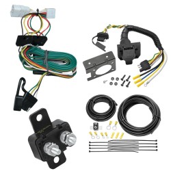 Trailer Hitch 7 Way RV Wiring Kit For 97-01 Jeep Cherokee Plug Prong Pin Brake Control Ready Trailer Hitch 7 Way RV Wiring Kit For 97-01 Jeep Cherokee Plug Prong Pin Brake Control Ready