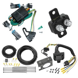 Trailer Hitch 7 Way RV Wiring Kit For 00-02 Chevy Express GMC Savana 1500 2500 3500 Plug Prong Pin Brake Control Ready Trailer Hitch 7 Way RV Wiring Kit For 00-02 Chevy Express GMC Savana 1500 2500 3500 Plug Prong Pin Brake Control Ready