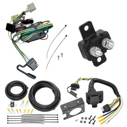 Trailer Hitch 7 Way RV Wiring Kit For 89-95 Toyota Pickup 95-04 Tacoma Plug Prong Pin Brake Control Ready Trailer Hitch 7 Way RV Wiring Kit For 89-95 Toyota Pickup 95-04 Tacoma Plug Prong Pin Brake Control Ready