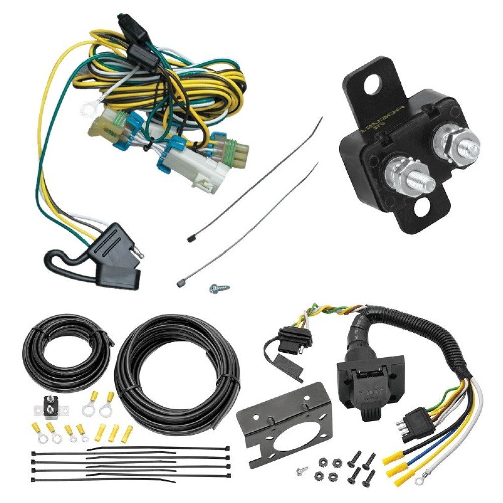118383 85343 20506 7012A Tekonsha Trailer Hitch 7 Way RV Wiring Kit 01-05 Pontiac Aztek 02-07 Buick Rendezvous Plug Prong Pin Brake Control Ready 01 02 03 04 05 06 07 2001 2002 2003 2004 2005 2006 2007 Trailer Hitch 7 Way RV Wiring Kit For 01-05 Pontiac Aztek 02-07 Buick Rendezvous Plug Prong Pin Brake Control Ready