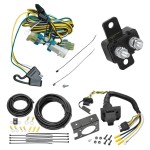 118383 85343 20506 7012A Tekonsha Trailer Hitch 7 Way RV Wiring Kit 01-05 Pontiac Aztek 02-07 Buick Rendezvous Plug Prong Pin Brake Control Ready 01 02 03 04 05 06 07 2001 2002 2003 2004 2005 2006 2007 Trailer Hitch 7 Way RV Wiring Kit For 01-05 Pontiac Aztek 02-07 Buick Rendezvous Plug Prong Pin Brake Control Ready