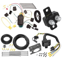 Trailer Hitch 7 Way RV Wiring Kit For 04-07 Ford Freestar Mercury Monterey Plug Prong Pin Brake Control Ready