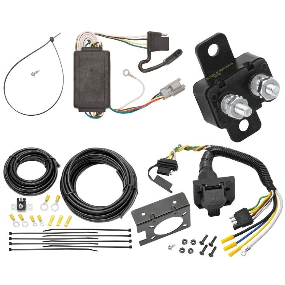 118391 85343 20506 7012A Tekonsha Trailer Hitch 7 Way RV Wiring Kit 05-06 Chevy Equinox 2006 Pontiac Torrent Plug Prong Pin Brake Control Ready 05 06 2005 2006 Trailer Hitch 7 Way RV Wiring Kit For 05-06 Chevy Equinox 2006 Pontiac Torrent Plug Prong Pin Brake Control Ready