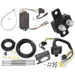 118391 85343 20506 7012A Tekonsha Trailer Hitch 7 Way RV Wiring Kit 05-06 Chevy Equinox 2006 Pontiac Torrent Plug Prong Pin Brake Control Ready 05 06 2005 2006 Trailer Hitch 7 Way RV Wiring Kit For 05-06 Chevy Equinox 2006 Pontiac Torrent Plug Prong Pin Brake Control Ready