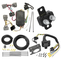 Trailer Hitch 7 Way RV Wiring Kit For 06-08 Honda Ridgeline Plug Prong Pin Brake Control Ready Trailer Hitch 7 Way RV Wiring Kit For 06-08 Honda Ridgeline Plug Prong Pin Brake Control Ready
