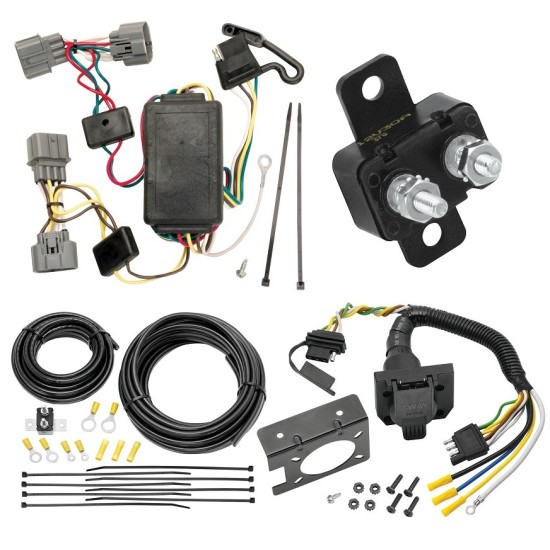 118400 85343 20506 7012A Tekonsha Trailer Hitch 7 Way RV Wiring Kit 06-08 Honda Ridgeline Plug Prong Pin Brake Control Ready 06 07 08 2006 2007 2008 Trailer Hitch 7 Way RV Wiring Kit For 06-08 Honda Ridgeline Plug Prong Pin Brake Control Ready