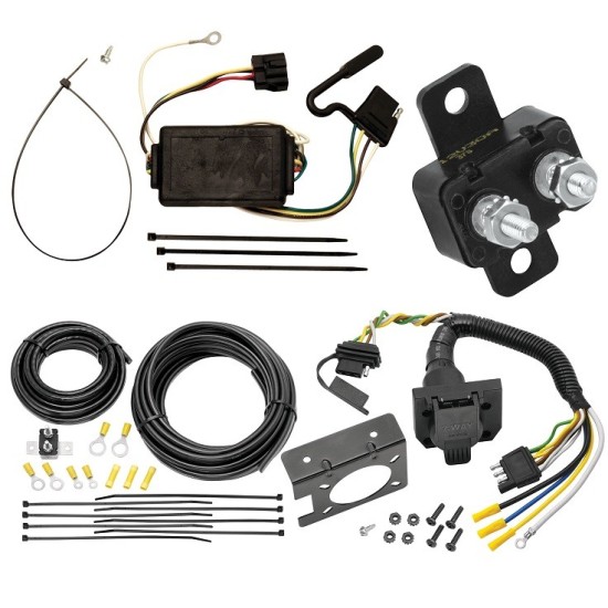 118401 85343 20506 7012A Tekonsha Trailer Hitch 7 Way RV Wiring Kit 05-10 KIA Sportage 6 Cyl. Plug Prong Pin Brake Control Ready 05 06 07 08 09 10 2005 2006 2007 2008 2009 2010 Trailer Hitch 7 Way RV Wiring Kit For 05-10 KIA Sportage 6 Cyl. Plug Prong Pin Brake Control Ready
