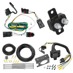 Trailer Hitch 7 Way RV Wiring Kit For 06-11 Chevy HHR 05-10 Cobalt 07-09 Pontiac G5 Plug Prong Pin Brake Control Ready