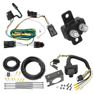 Trailer Hitch 7 Way RV Wiring Kit For 06-11 Chevy HHR 05-10 Cobalt 07-09 Pontiac G5 Plug Prong Pin Brake Control Ready