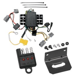Trailer Wiring and Bracket w/ Light Tester For 05-14 Volvo XC90 Plug & Play 4-Flat Harness Trailer Wiring and Bracket w/ Light Tester For 05-14 Volvo XC90 Plug & Play 4-Flat Harness