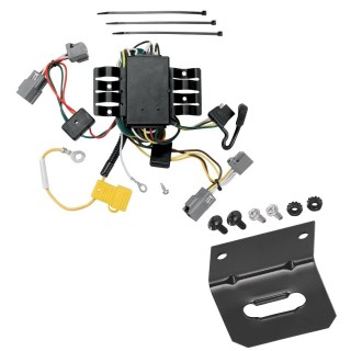Plug and Play T-One Wiring Harness Connector 4-Flat Mounting Bracket Installation Instructions 118411 118144 Tekonsha Trailer Wiring and Bracket 05-14 Volvo XC90 Plug Play 4-Flat Harness 05 06 07 08 09 10 11 12 13 14 2005 2006 2007 2008 2009 2010 2011 201 Trailer Wiring and Bracket For 05-14 Volvo XC90 Plug & Play 4-Flat Harness