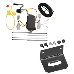 Trailer Wiring and Bracket For 06-12 Toyota RAV4 08-10 Sequoia Plug & Play 4-Flat Harness Trailer Wiring and Bracket For 06-12 Toyota RAV4 08-10 Sequoia Plug & Play 4-Flat Harness