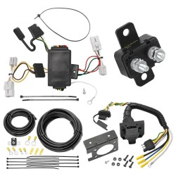 Trailer Hitch 7 Way RV Wiring Kit For 04-06 Scion xB Plug Prong Pin Brake Control Ready