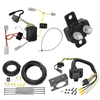 118436 85343 20506 7012A Tekonsha Trailer Wiring and Bracket Light Tester 06-07 Honda Accord Coupe Plug Play 4-Flat Harness 06 07 2006 2007 Trailer Wiring and Bracket w/ Light Tester For 06-07 Honda Accord Coupe Plug & Play 4-Flat Harness