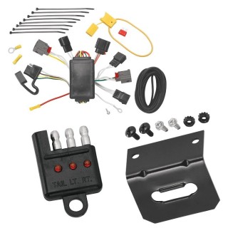 Plug and Play T-One Wiring Harness Connector 4-Flat Mounting Bracket 4-Flat Car End Tester w/ LED Display 118444 118144 20114 Tekonsha Trailer Wiring and Bracket Light Tester 07-10 Chrysler Sebring Plug Play 4-Flat Harness 07 08 09 10 2007 2008 2009 2010 Trailer Wiring and Bracket w/ Light Tester For 07-10 Chrysler Sebring Plug & Play 4-Flat Harness