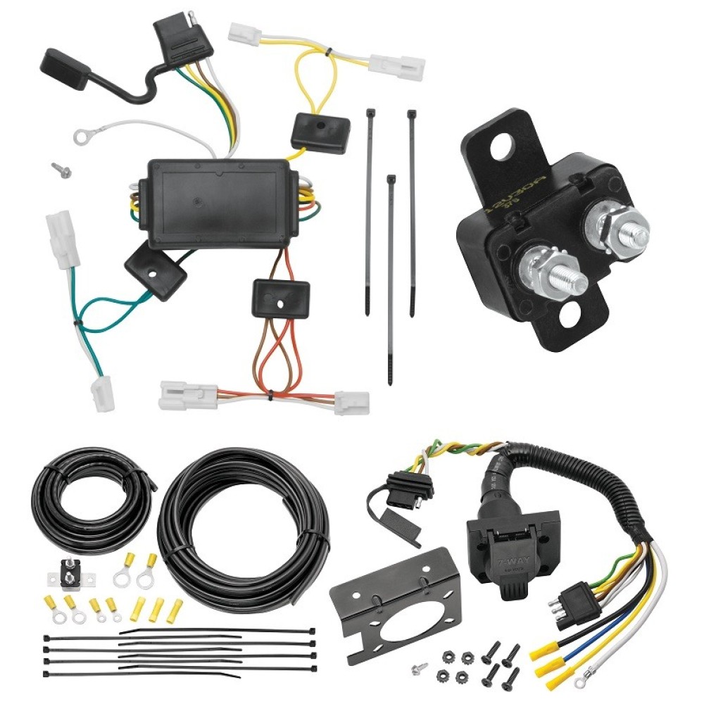 118458 85343 20506 7012A Tekonsha Trailer Hitch 7 Way RV Wiring Kit 03-08 Pontiac Vibe Plug Prong Pin Brake Control Ready 3 04 05 06 07 08 2003 2004 2005 2006 2007 2008 Trailer Hitch 7 Way RV Wiring Kit For 03-08 Pontiac Vibe Plug Prong Pin Brake Control Ready