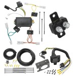 118458 85343 20506 7012A Tekonsha Trailer Hitch 7 Way RV Wiring Kit 03-08 Pontiac Vibe Plug Prong Pin Brake Control Ready 3 04 05 06 07 08 2003 2004 2005 2006 2007 2008 Trailer Hitch 7 Way RV Wiring Kit For 03-08 Pontiac Vibe Plug Prong Pin Brake Control Ready