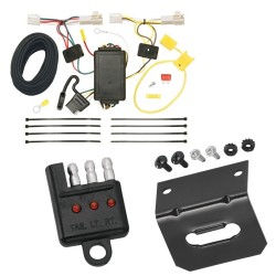 Trailer Wiring and Bracket w/ Light Tester For 09-13 Toyota Corolla Plug & Play 4-Flat Harness Trailer Wiring and Bracket w/ Light Tester For 09-13 Toyota Corolla Plug & Play 4-Flat Harness