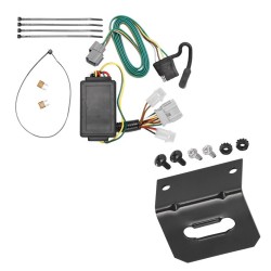 Trailer Wiring and Bracket For 07-11 Honda Element Plug & Play 4-Flat Harness Trailer Wiring and Bracket For 07-11 Honda Element Plug & Play 4-Flat Harness