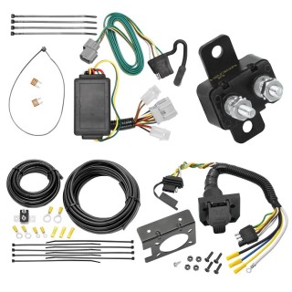 118465 85343 20506 7012A Tekonsha Trailer Hitch 7 Way RV Wiring Kit 07-11 Honda Element Plug Prong Pin Brake Control Ready 07 08 09 10 11 2007 2008 2009 2010 2011 Trailer Hitch 7 Way RV Wiring Kit For 07-11 Honda Element Plug Prong Pin Brake Control Ready