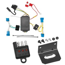 Trailer Wiring and Bracket w/ Light Tester For 08-13 Cadillac CTS 4 Dr. Sedan Plug & Play 4-Flat Harness Trailer Wiring and Bracket w/ Light Tester For 08-13 Cadillac CTS 4 Dr. Sedan Plug & Play 4-Flat Harness