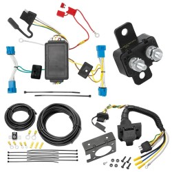 Trailer Hitch 7 Way RV Wiring Kit For 08-13 Cadiallac CTS Sedan Plug Prong Pin Brake Control Ready Trailer Hitch 7 Way RV Wiring Kit For 08-13 Cadiallac CTS Sedan Plug Prong Pin Brake Control Ready