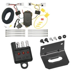 Trailer Wiring and Bracket w/ Light Tester For 07-24 Nissan Altima 04-14 Maxima 07-12 Sentra Plug & Play 4-Flat Harness Trailer Wiring and Bracket w/ Light Tester For 07-24 Nissan Altima 04-14 Maxima 07-12 Sentra Plug & Play 4-Flat Harness