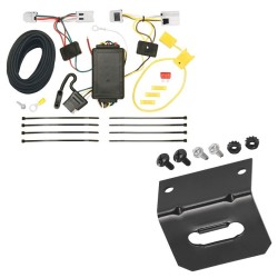 Trailer Wiring and Bracket For 07-24 Nissan Altima 04-14 Maxima 07-12 Sentra Plug & Play 4-Flat Harness Trailer Wiring and Bracket For 07-24 Nissan Altima 04-14 Maxima 07-12 Sentra Plug & Play 4-Flat Harness