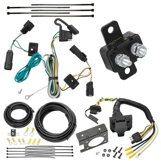 118472 85343 20506 7012A Tekonsha Trailer Hitch 7 Way RV Wiring Kit 09-20 Flex Plug Prong Pin Brake Control Ready 09 10 11 12 13 14 15 16 17 18 19 20 2009 2010 2011 2012 2013 2014 2015 2016 2017 2018 2019 2020 Trailer Hitch 7 Way RV Wiring Kit For 09-20 Ford Flex Plug Prong Pin Brake Control Ready