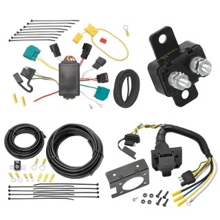 118474 85343 20506 7012A Tekonsha Trailer Hitch 7 Way RV Wiring Kit 2009 Dodge Journey Plug Prong Pin Brake Control Ready Trailer Hitch 7 Way RV Wiring Kit For 2009 Dodge Journey Plug Prong Pin Brake Control Ready