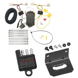 Trailer Wiring and Bracket w/ Light Tester For 14-21 Mitsubishi Outlander 11-12 Toyota Avalon 10-11 Camry 07-11 Camry Hybrid 09-16 Venza Plug & Play 4-Flat Harness Trailer Wiring and Bracket w/ Light Tester For 14-21 Mitsubishi Outlander 11-12 Toyota Avalon 10-11 Camry 07-11 Camry Hybrid 09-16 Venza Plug & Play 4-Flat Harness