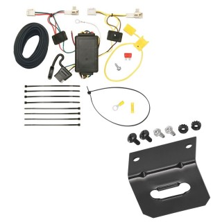 Plug and Play T-One Wiring Harness Connector 4-Flat Mounting Bracket Installation Instructions 118482 118144 Tekonsha Trailer Wiring and Bracket 14-21 Mitsubishi Outlander 11-12 Toyota Avalon 10-11 Camry 07-11 Camry Hybrid 09-16 Venza Plug Play 4-Flat Har Trailer Wiring and Bracket For 14-21 Mitsubishi Outlander 11-12 Toyota Avalon 10-11 Camry 07-11 Camry Hybrid 09-16 Venza Plug & Play 4-Flat Harness
