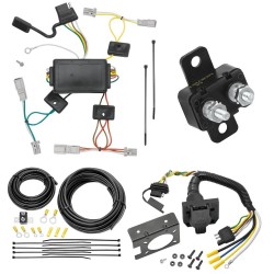Trailer Hitch 7 Way RV Wiring Kit For 04-08 Acura TL Plug Prong Pin Brake Control Ready