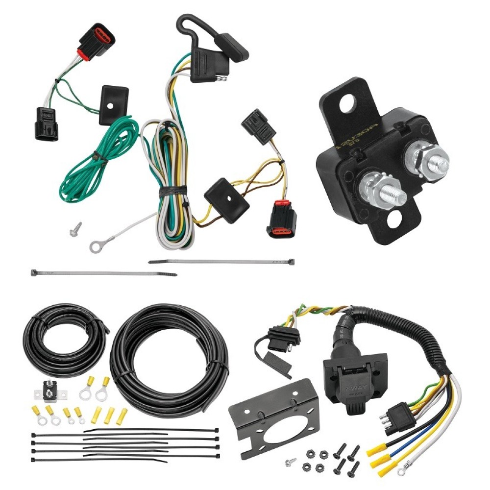 118490 85343 20506 7012A Tekonsha Trailer Hitch 7 Way RV Wiring Kit 09-12 Volkswagen Routan Plug Prong Pin Brake Control Ready 09 10 11 12 2009 2010 2011 2012 Trailer Hitch 7 Way RV Wiring Kit For 09-12 Volkswagen Routan Plug Prong Pin Brake Control Ready