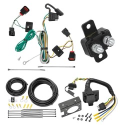 Trailer Hitch 7 Way RV Wiring Kit For 09-12 Volkswagen Routan Plug Prong Pin Brake Control Ready Trailer Hitch 7 Way RV Wiring Kit For 09-12 Volkswagen Routan Plug Prong Pin Brake Control Ready