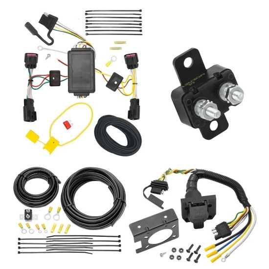 118494 85343 20506 7012A Tekonsha Trailer Hitch 7 Way RV Wiring Kit 10-17 Chevy Equinox GMC Terrain Plug Prong Pin Brake Control Ready 10 11 12 13 14 15 16 17 2010 2011 2012 2013 2014 2015 2016 2017 Trailer Hitch 7 Way RV Wiring Kit For 10-17 Chevy Equinox GMC Terrain Plug Prong Pin Brake Control Ready