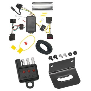 Plug and Play T-One Wiring Harness Connector 4-Flat Mounting Bracket 4-Flat Car End Tester w/ LED Display 118504 118144 20114 Tekonsha Trailer Wiring and Bracket Light Tester 11-13 Buick Regal Plug Play 4-Flat Harness 11 12 13 2011 2012 2013 Trailer Wiring and Bracket w/ Light Tester For 11-13 Buick Regal Plug & Play 4-Flat Harness