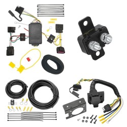 Trailer Hitch 7 Way RV Wiring Kit For 11-13 Buick Regal Plug Prong Pin Brake Control Ready Trailer Hitch 7 Way RV Wiring Kit For 11-13 Buick Regal Plug Prong Pin Brake Control Ready